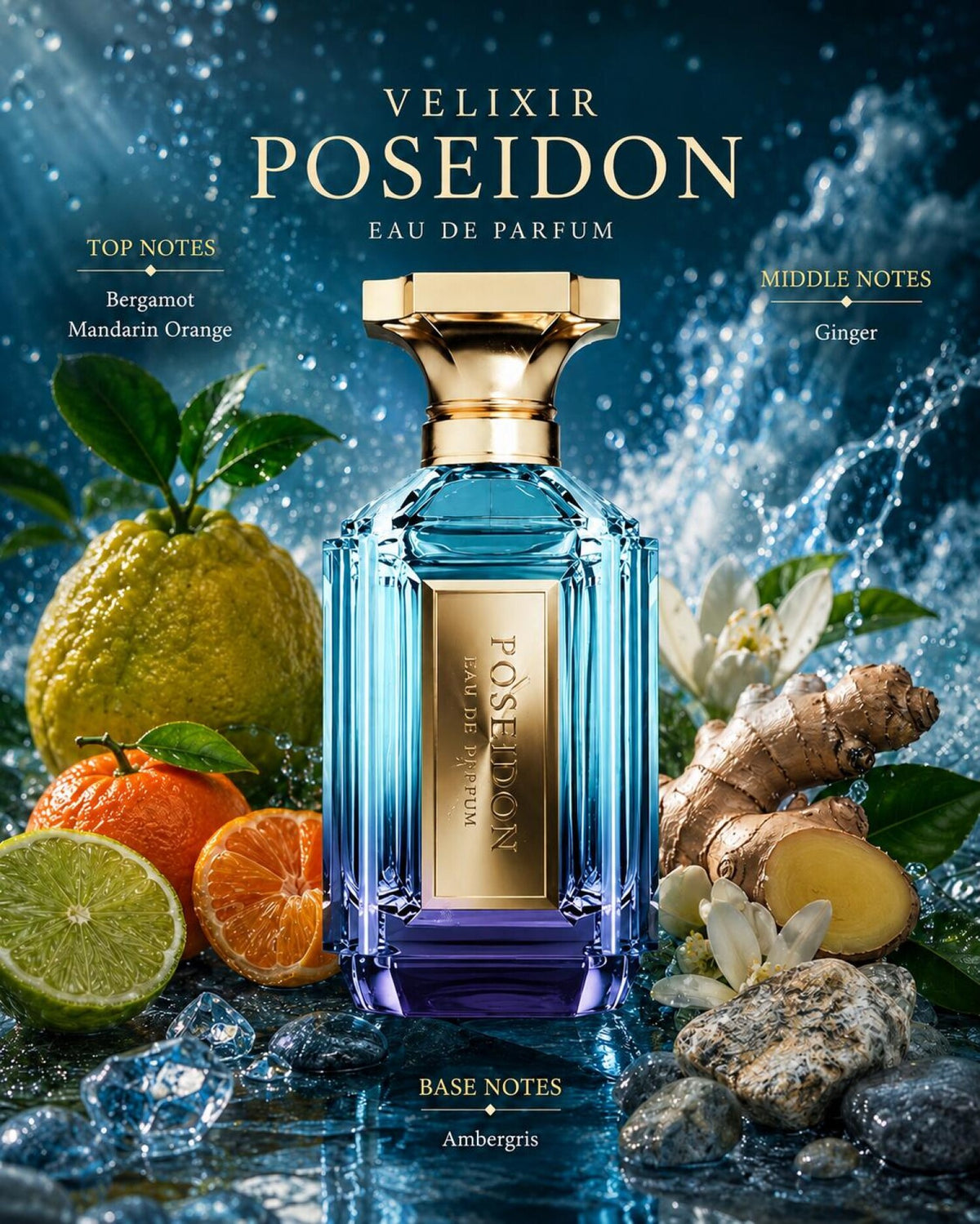 Velixir Poseidon - Eau de Parfum - 100ml