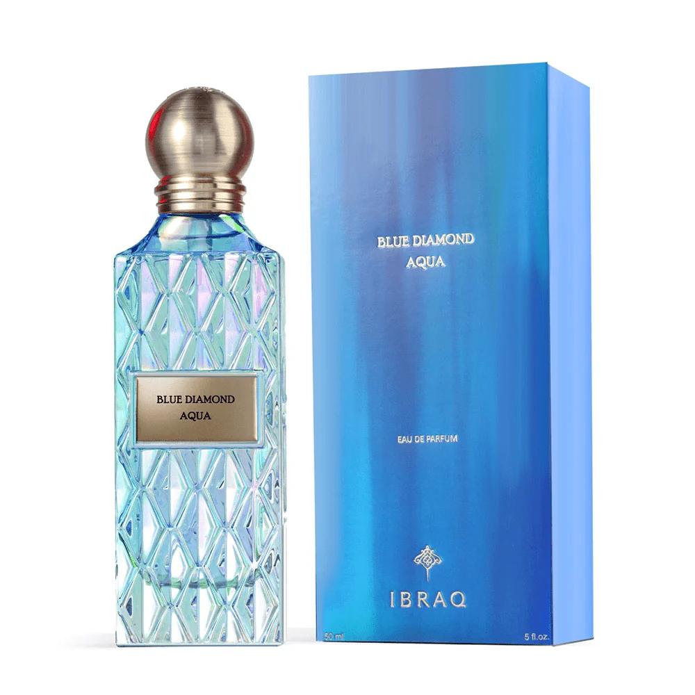 Ibraheem Al Qurashi - Blue Diamond – Aqua Eau de Parfum – Unisex – 150ml