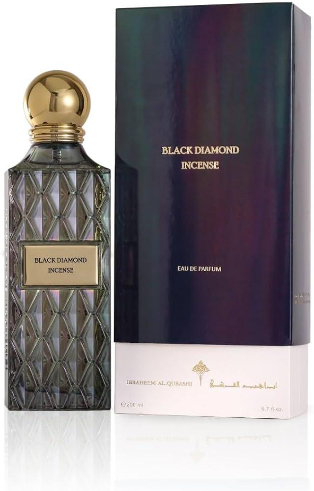 Ibraheem Al Qurashi - Black Diamond – Incense Eau de Parfum – Unisex 150ml