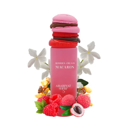 Berries Cream Macaron Arabiyat Sugar 100ml