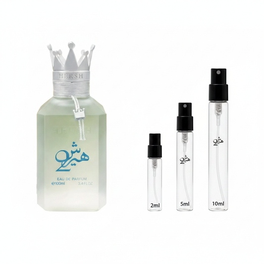 Hersh 2 parfum met 3 sample flesjes